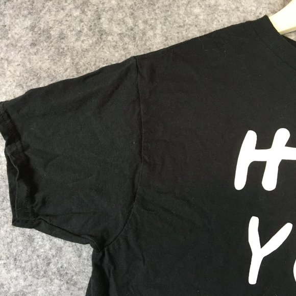 FRIENDS T Shirt XL 14 16 Girls Black Crew Neck Short Sleeve Graphic How You Doin - Picture 5 of 10